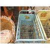 Image 1 : ANTIQUE METAL BABY DOLL CRIB