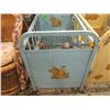 Image 2 : ANTIQUE METAL BABY DOLL CRIB