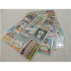 LOT 45 MISC OLD BASEBALL PLAYER CARDS