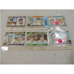 LOT 6 BASEBALL CARDS: 1965 & 66 ROOKIE STARS