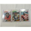 Image 1 : LOT 3 1984 TOPPS ROOKIE FOOTBALL CARDS: GRAIG, SLA