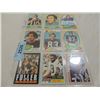 Image 1 : LOT 9 MISC OLD CHICAGO BEARS FOOTBALL CARDS