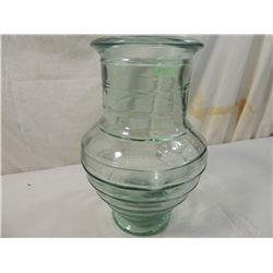 THICK GLASS VASE