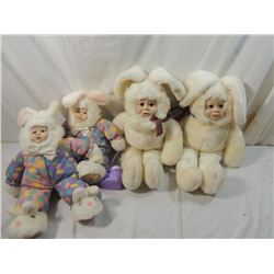 LOT 4 BUNNY DOLL