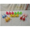 Image 1 : LOT 17 VINTAGE FLOATING CARNIVAL DUCKS & FISH