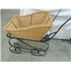 Image 2 : ANTIQUE WICKER DOLL CARRIAGE