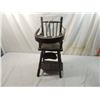 Image 1 : SMALL WOODEN HIGHCHAIR