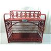 Image 2 : RED WICKER SHELF