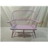 Image 2 : PURPLE SHABBY CHIC DOLL BENCH