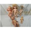 Image 1 : BOX LOT ASSORTED BINTAGE BABY DOLLS