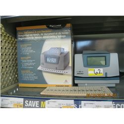 PYRAMID TIME DOCUMENT JOB RECORDER MODEL:  3500