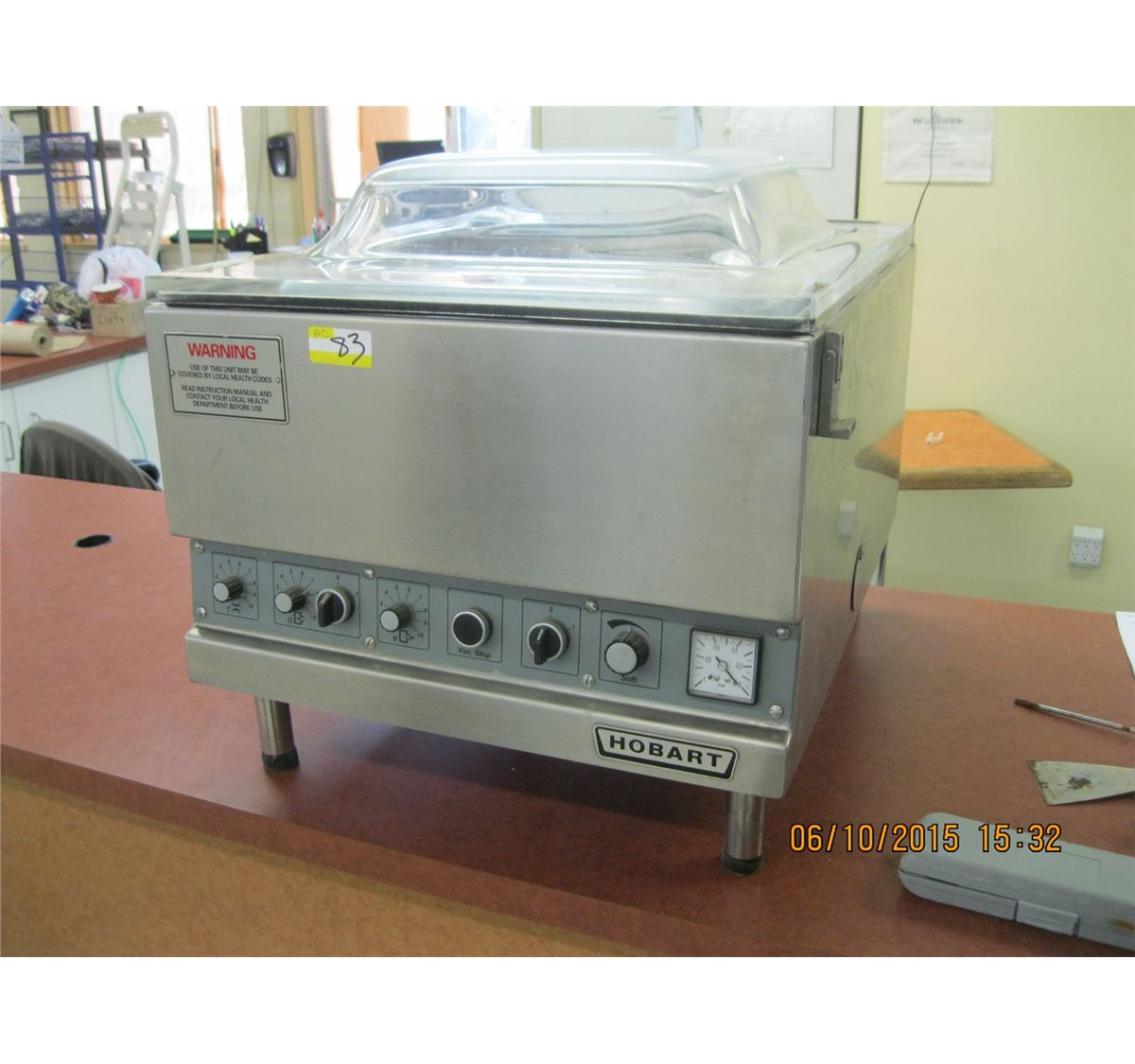 HOBART FOOD WRAPPNG MACHINE MODEL HT120G