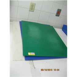 3 TEFLON CUTTING BOARDS