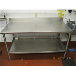 1    5' S/S WORK TABLE