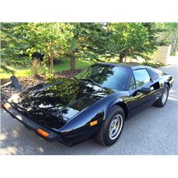 1980 FERRARI GTSI - STUNNING BLACK ON BLACK WITH 59900 ORIGINAL KMS