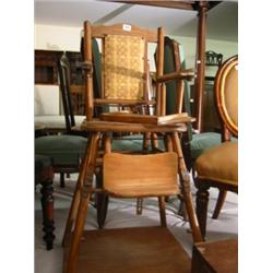 Child's metamorphic highchair…