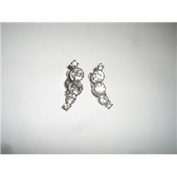 Vintage Rhinestone Earrings
