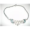 Image 1 : Blue Rhinestone Necklace
