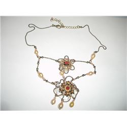 Very Unique Flower Necklace