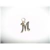 Image 1 : Rhinestone "M" Pendant