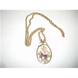 Vintage Flower Pendant