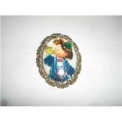 Western Germany Little Boy Pin