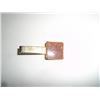 Image 1 : Sparkly Copper Colored Tie Clip