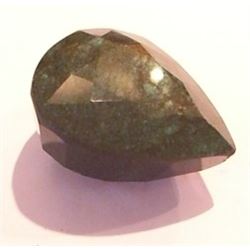247.85 CARAT *RARE EXTREMELY HUGE* EMERALD *BEAUTIFUL PEAR CUT & FACETED* GEM!! GEMSTONE CAME OUT OF