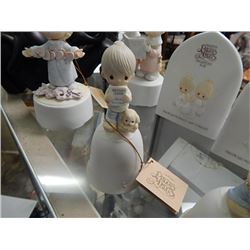 COLLECTABLE PRECIOUS MOMENTS PORCELEIN FIGURINE BELL