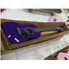 Image 1 : ACOUSTIC GUITAR - PURPLE