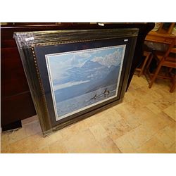 FRAMED LIMITED EDTION PRINT - INSIDE PASSAGE - RON PARKER - GALLERY ESTIMATE - $975