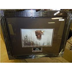 FRAMED PRINT - MAJESTY ON THE WING - ROBERT BATEMAN -  GALLERY ESTIMATE - $375