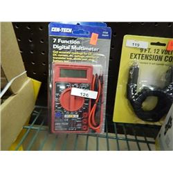 MULTIMETER - 7 FUNCTION - DIGITAL