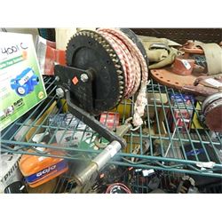 BOAT WINCH WITH ROPE