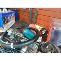 ASSORTED LOT -FLASHLITE, STEERING WHEEL COVERS, METAL GEARS