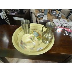 COLLECTABLE TRAY, CUP, SAUCER AND MORE