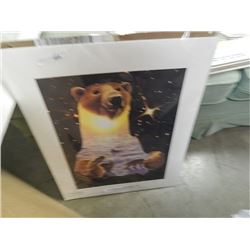 LIMITED EDITION PRINT - EUGENE PENTZ - (PKG # 2) 5PC TTL - COSMIC SERIES - CERTIFICATES INCLUDED - R