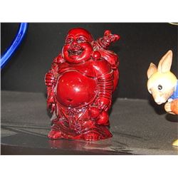 RED BUDDHA FIGURE