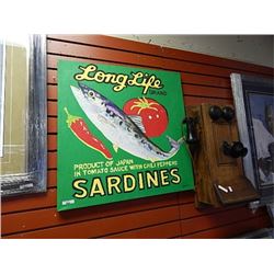 OIL ON CANVASS ADVERT - SARDINES