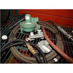 PROPANE HOSE AND REGULATOR