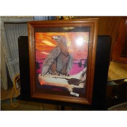FRAMED PRINT - EAGLE