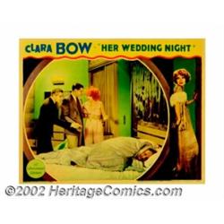 Her Wedding Night (Paramount, 1930). (3) Lobby Cards (11" X 14"). Clara Bow became the symbol of the