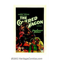Covered Wagon, The (Paramount, 1923). One Sheet (27" X 41") Style A. This was one of the first of th