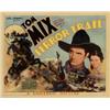 Image 2 : Terror Trail (Universal, 1933). Title Card (11" X 14"). Tom Mix. Very Fine+. Important notice: We ex
