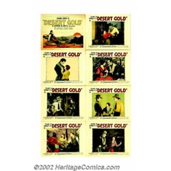 Desert Gold (Paramount, 1926). Lobby Card Set (11" X 14"). Based on the Zane Grey story, this wester