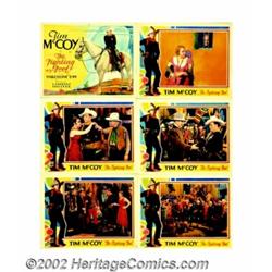 Fighting Fool, The (Columbia, 1932). Title Card and Five Lobby Cards. Col. Tim McCoy was one of Colu