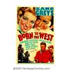 Image 1 : Born To the West (Paramount, 1937). One Sheet (27" X 41"). John Wayne was lent to Paramount to star.