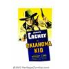 Image 1 : Oklahoma Kid, The (Warner Brothers, 1939). One Sheet (27" X 41"). James Cagney portrays a western de
