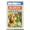 Image 1 : Blonde Phantom #16 (Timely, 1947) CGC VF/NM 9.0 Off-white pages. Blonde Phantom comics helped define