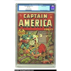 Captain America Comics #4 (Timely, 1941) CGC VG+ 4.5 Light tan to off-white pages. While the hypoder